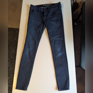 American Eagle Outfitters Dark Blue Skinny Jeans